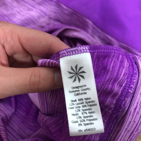 Athleta Stride Crunch and Punch Tank Top Xs - Picture 2 of 4